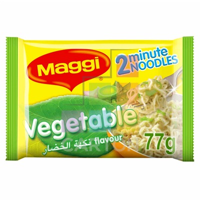 MAGGI 2MIN NOODLES VEGETABLE 12(5*77GM)