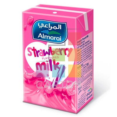 ALMARAI STRAWBERRY FLAVOURED MILK  18*150ML