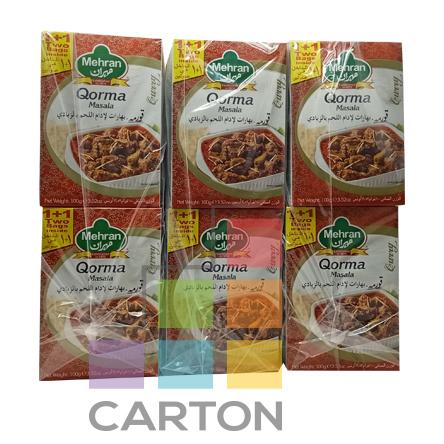 MEHRAN QORMA MASALA 6*100GM