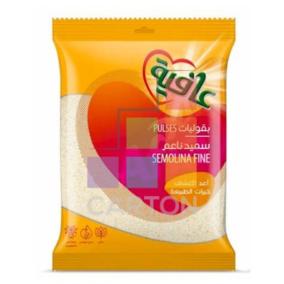 AFIA SEMOLINA RAWA FINE 10*400GM