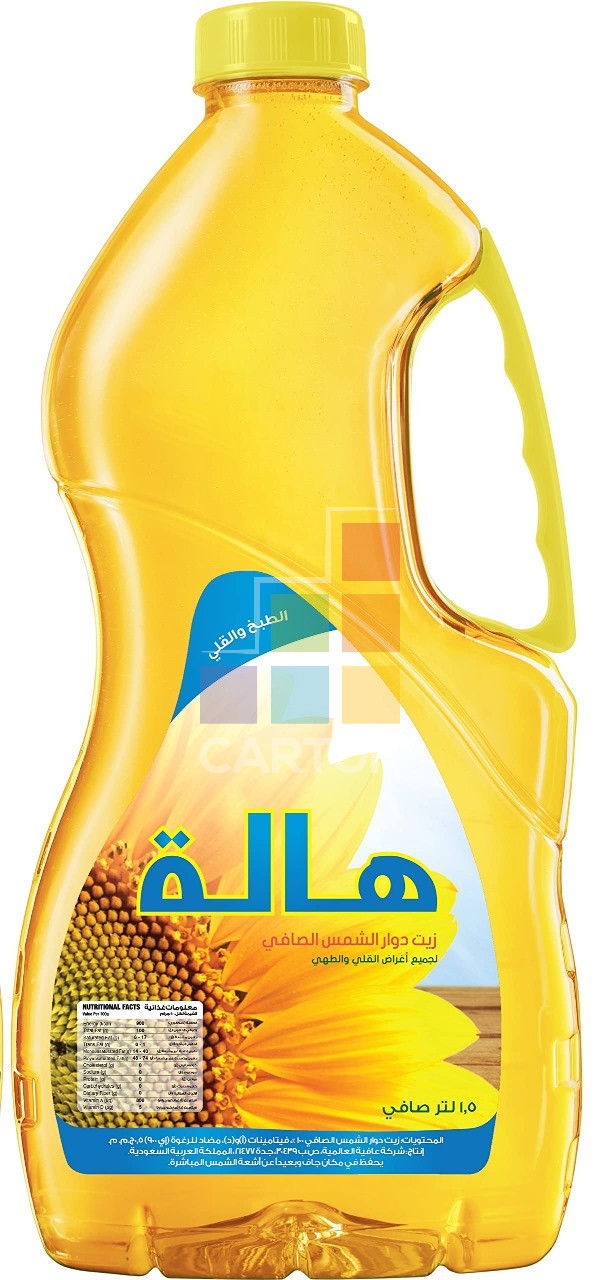 HALAH PURE SUNFLOWER OIL - 6*1.5LTR