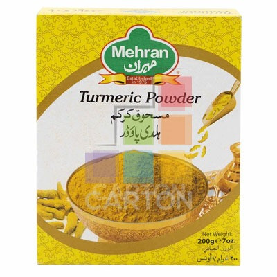 MEHRAN TURMERIC POWDER 6*200GM