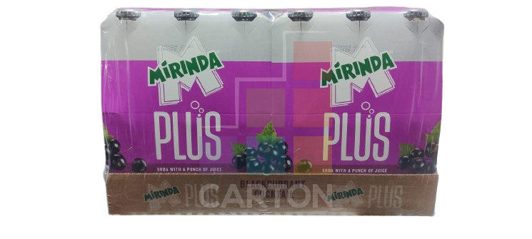 Mirinda Plus Mango Peach Flavour Drink 24*300ml
