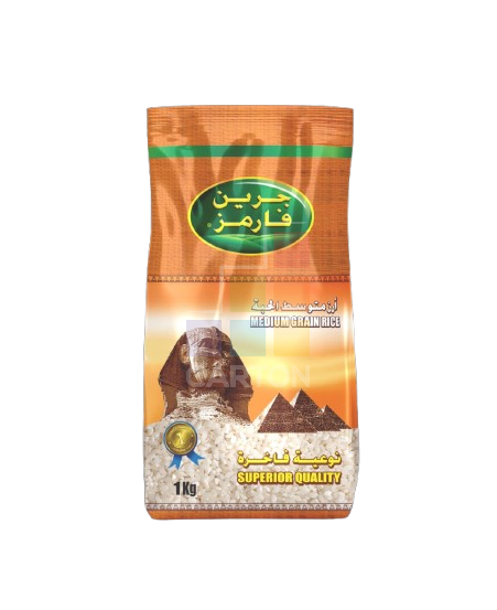 Egyption Rice 20*1Kg Green Farm