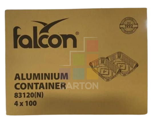Falcon 83120 Aluminium Container 400pcs (1135/1003)