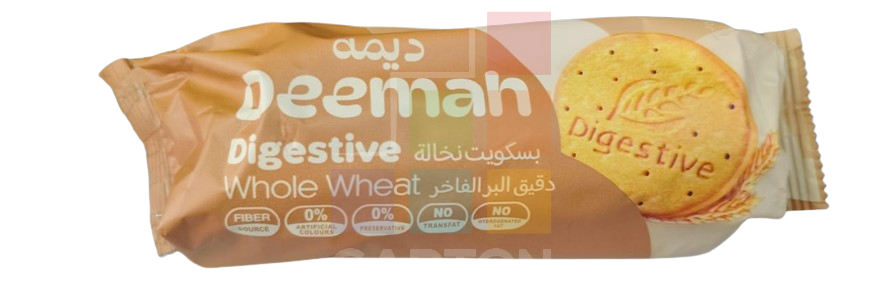 بسكويت ديما دايجستف من القمح الكامل، 24 عبوة × 130 غرام