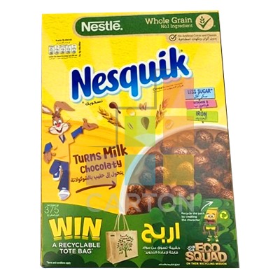 NESTLE NESQUIK CHOCOLATE  6*375GM