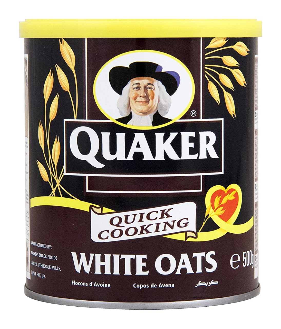 QUAKER WHITE OATS 6*500GM