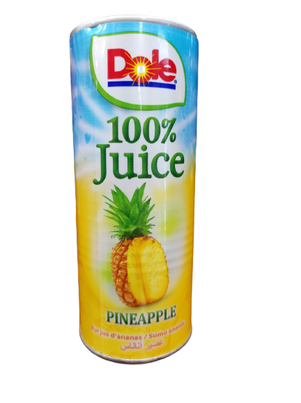 DOLE PINEAPPLE JUICE 24*250ML