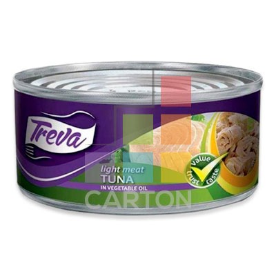 TREVA LIGHT MEAT TUNA 24*80GM