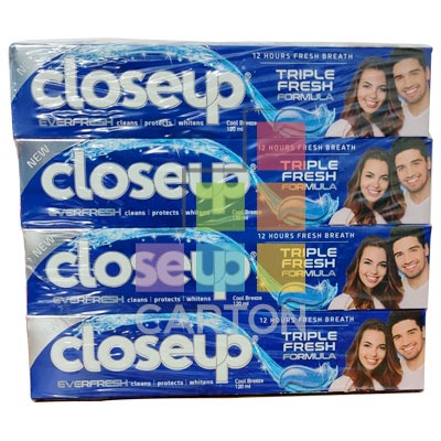 CLOSEUP FRESH FORMULA TOOTHPASTE 12*120ML