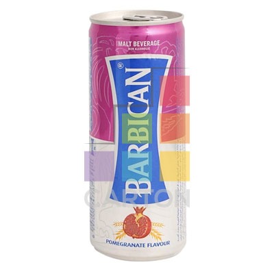 BARBICAN CAN POMEGRANATE(NON-ALCOHOLIC DRINK) 24*250ML