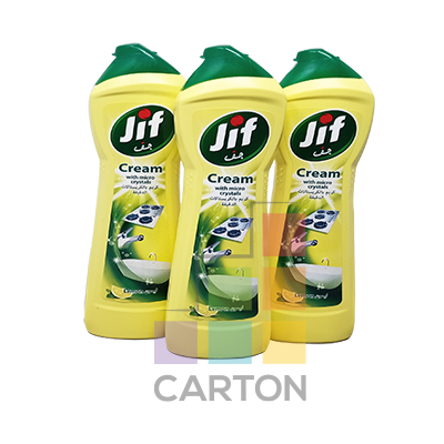 JIF CREAM CLEANER LEMON 3*500ML