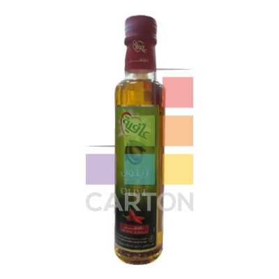 OLIVE OIL CHILLI EXTRA VIRGIN 6*250ML - AFIA
