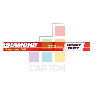 DIAMOND ALUMINIUM FOIL  12*(45cm*37.5 SQ.FT)