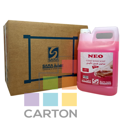 SARA HAND WASH LIQUID 4*1 GALLON