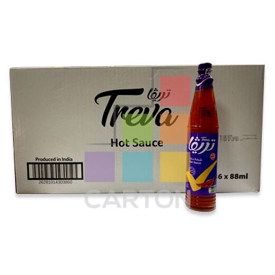 TREVA HOT SAUCE 18*88ML