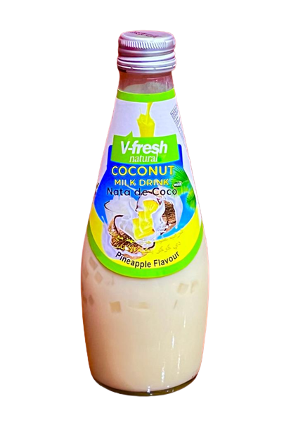 V-FRESH COCONUT MILK WITH PINEAPPLE FLAVOR DRINK  24*290 ML