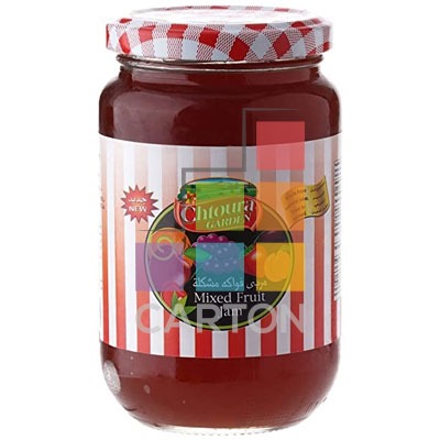 CHTOURA GARDEN JAM MIXED FRUITS12*450GM