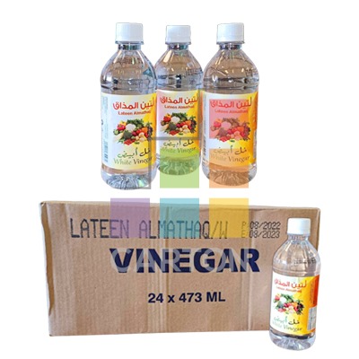 VINEGAR - 24*473ML - LATEEN