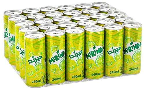 MIRINDA CITRUS CAN 30*240ML