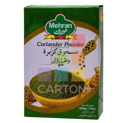 MEHRAN CORIANDER POWDER - 36*400GM