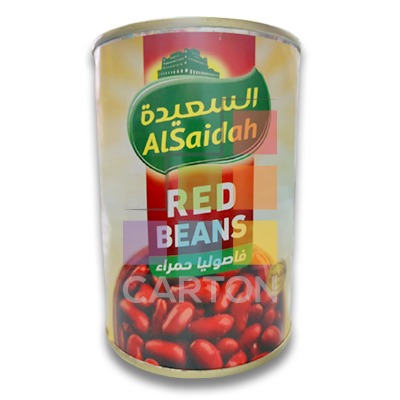 RED KIDNEY BEANS - 24*400GM - ALSAIDAH