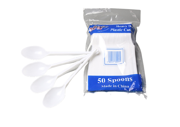Plastic Spoon White - Ritco 1000 pieces