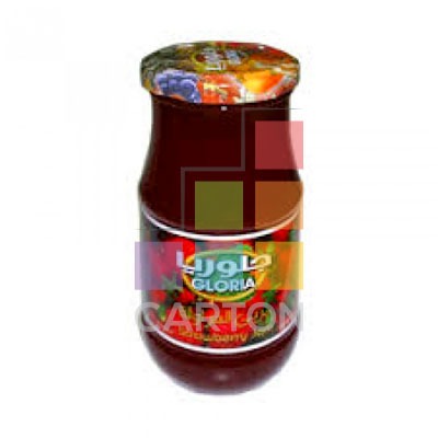 GLORIA STRAWBERRY JAM 12*450GM