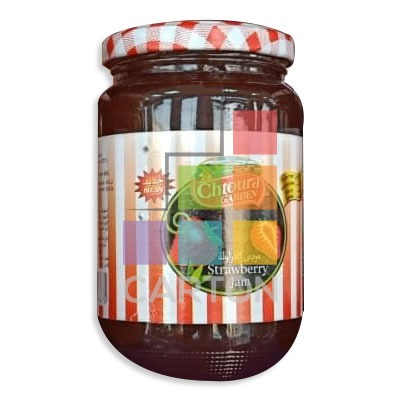 CHTOURA GARDEN JAM STRAWBERRY 12*450GM
