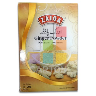 GINGER POWDER 6*100GM - ZAIQA