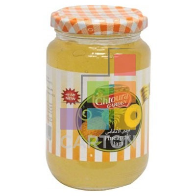 CHTOURA GARDEN JAM PINEAPPLE 12*450GM