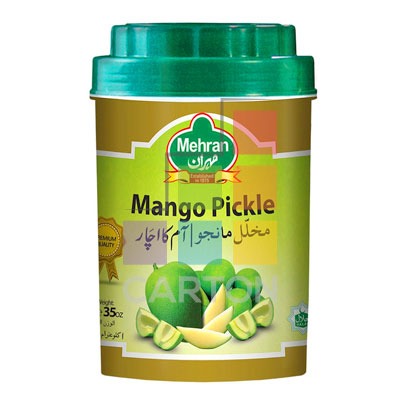 MANGO PICKLE - 12*1KG - MEHRAN