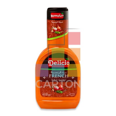 FRENCH DRESSING 6*532ML DELICIO