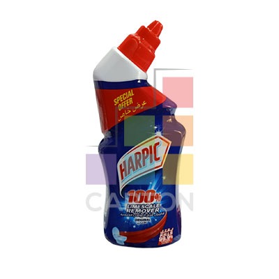 HARPIC ORIGINAL TOILET CLEANER LIQUID LIMESCALE REMOVER  6*495ML