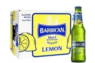 BARBICAN LEMON(NON-ALCOHOLIC DRINK) 24*330ML