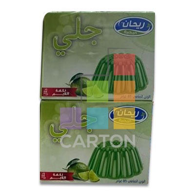 REIHAN JELLY LIME 12*6*85GM