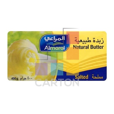 AL MARAI BUTTER SPREADABLE UNSALTED 20*400GM