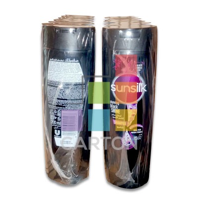 SUNSILK SHAMPOO STUNNING BLACK SHINE 12*400ML