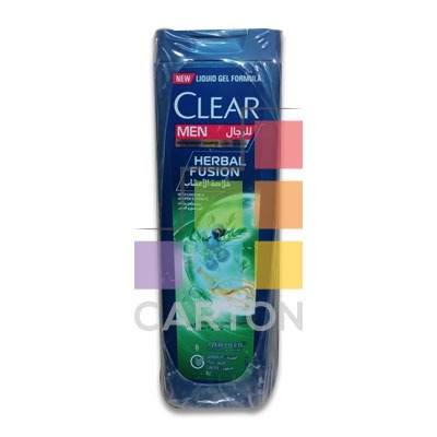 CLEAR MEN SHAMPOO HERBAL FUSION 12*200ML