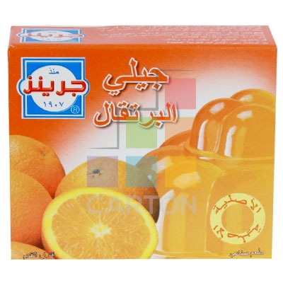 GREEN'S ORANGE JELLY 72*80GM