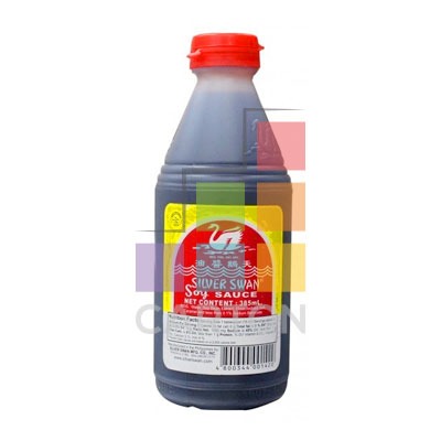 SILVER SWAN SOY SAUCE 12*385ML