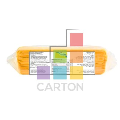 PRIDE YASMIN YELLOW  CHEDDAR CHEESE SLICES (184 SLICE) 1*2.27KG