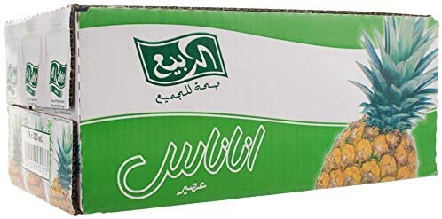 AL RABIE PINEAPPLE JUICE 18*200ML