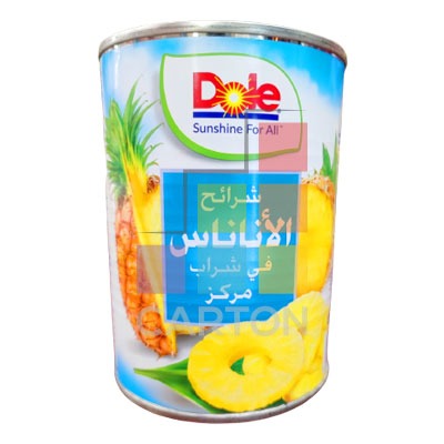 DOLE PINEAPPLE SLICE IN SYRUP 24*567GM