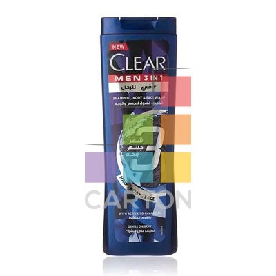 CLEAR SHAMPOO 3 IN 1 COMPLETE CARE 6*200ML
