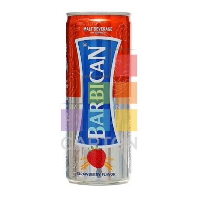 BARBICAN CAN STRAWBERRY(NON-ALCOHOLIC DRINK) 24*250ML