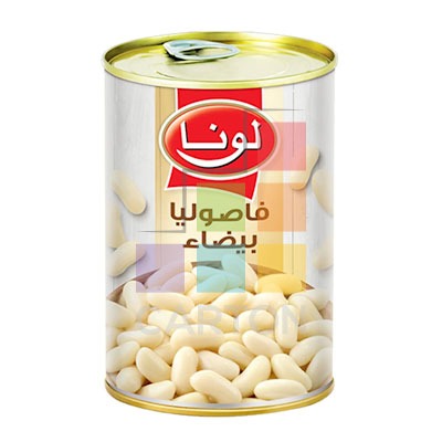 LUNA WHITE BEANS 24*400GM