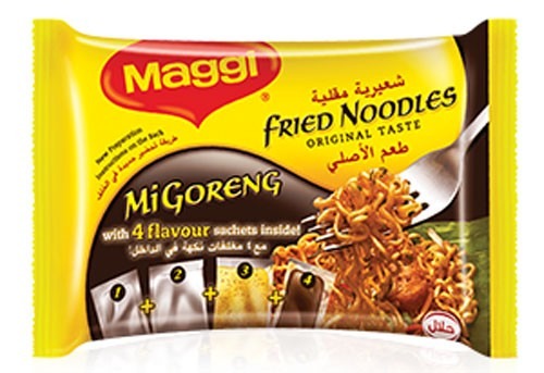 MAGGI 2 MINUTE FRIED NOODLES 12*5*77GM