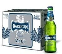 BARBICAN MALT(NON-ALCOHOLIC DRINK) 24*330ML